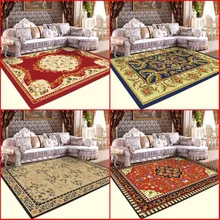 Европейский классический стиль, роскошные ковры для гостиной, спальни, кровати, чайный столик, прямоугольные домашние коврики