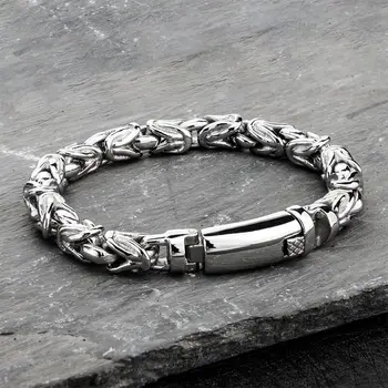 

High Quality bracelet for men stainless steel vintage Link Chain
