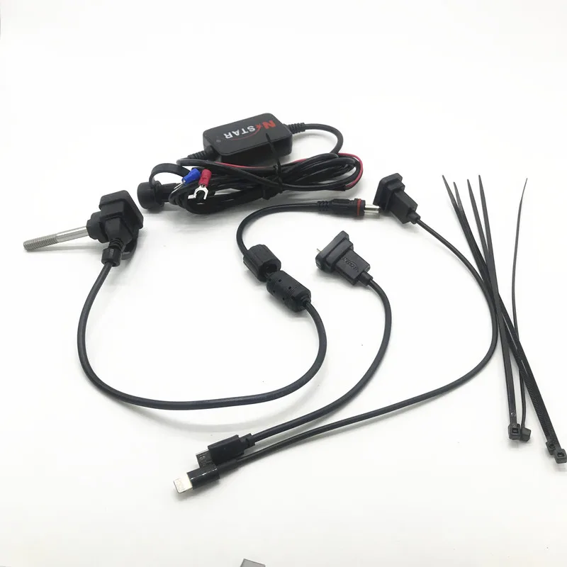 

Motorcycle Accessories 12V USB Charger Outlet Socket Waterproof USB Charge Port for Mobile Phone GPS Navigation