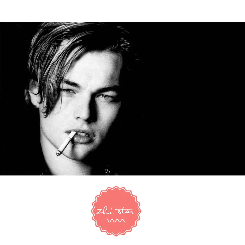 

100% Diamond Painting Cross Stitch Leonardo DiCaprio 5D Needlework Mosaic Full Square/Round Drill Icon Diamond Embroidery Decor