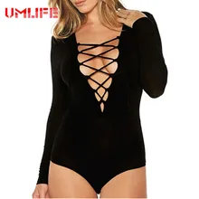 2017 Hot Striped One Piece Swimsuit Long Sleeve Swimwear Women Bathing Suit Sexy Bandage Retro Monokini Beach Swimming Suits