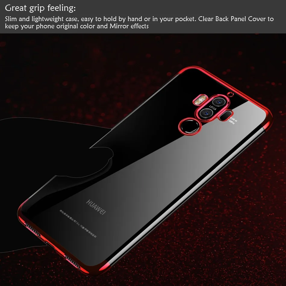 Покрытие прозрачный мягкий силиконовый чехол для huawei Коврики 9 ультра тонкий