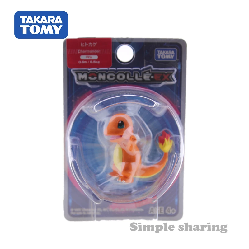 TAKARA TOMY Tomica Покемон коллекционные предметы Аниме Фигурка Карманный Монстр пресс EX