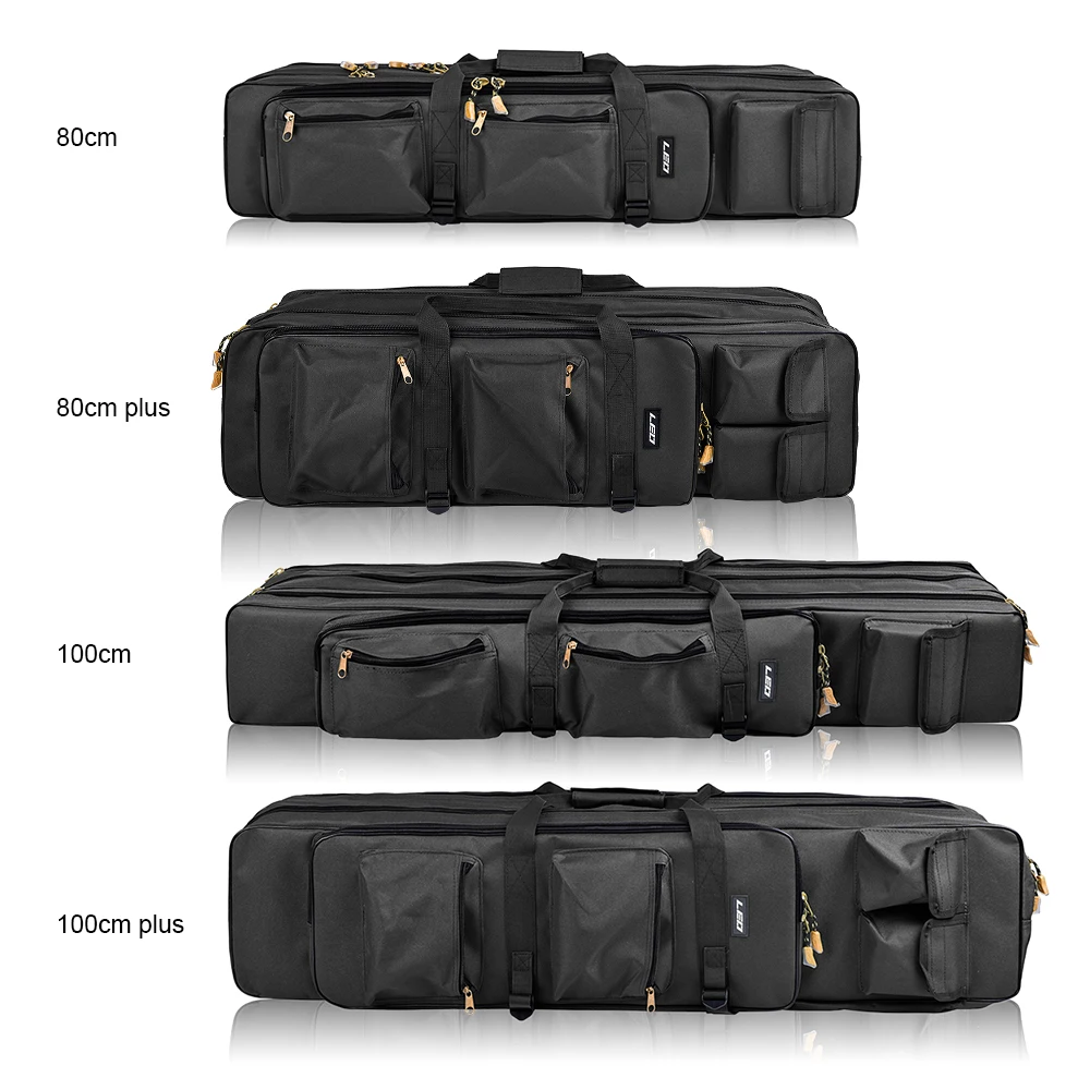 Уличный рюкзак с 3 отделениями для рыбалки 80 см/100 см сумка переноски удочек и