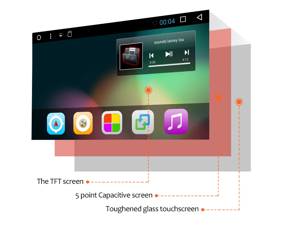 Discount Eunavi 2 Din Android 8.1 TDA7851 Universal Car DVD Radio Multimedia Player Video Stereo GPS Navigation USB WIFI free camera BT 14
