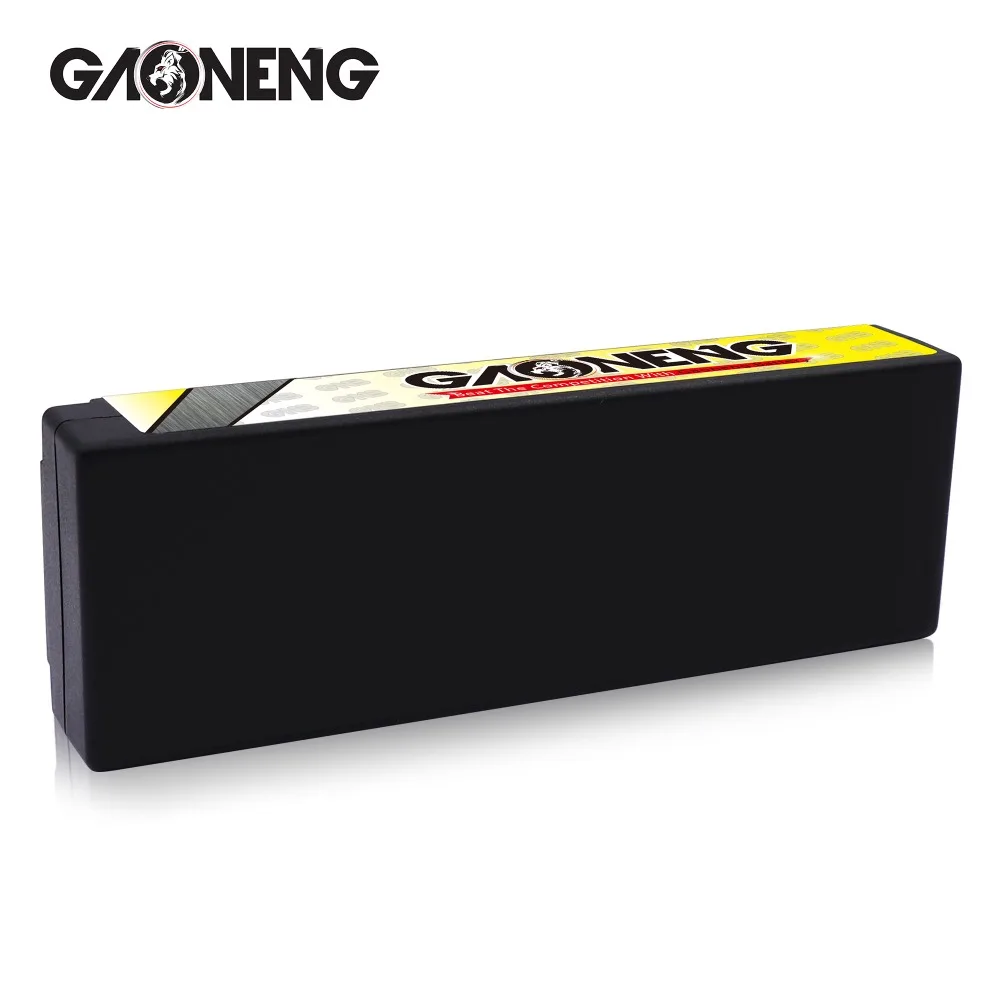 Gaoneng 5200mAh 2S 7,4 V 100C/200C Hardcase низкий профиль LiPo аккумулятор 5,0 мм XT60/T разъем для 1:10 1/10 RC гоночный автомобиль RC лодка