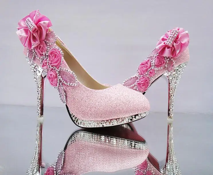 2018 wedding shoes red bride thin section high heels shallow mouth bridesmaid shoes gold butterfly shoes