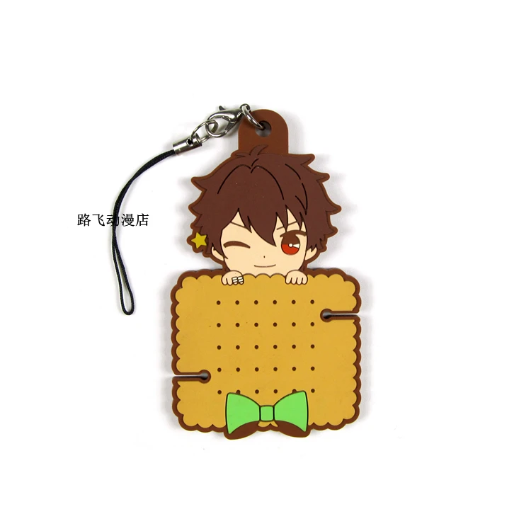 Аниме Ensemble Stars Akehoshi Subaru Hidaka Hokuto Yuuki Makoto Isara Mao Tenshouin Eichi фигурка резиновый брелок
