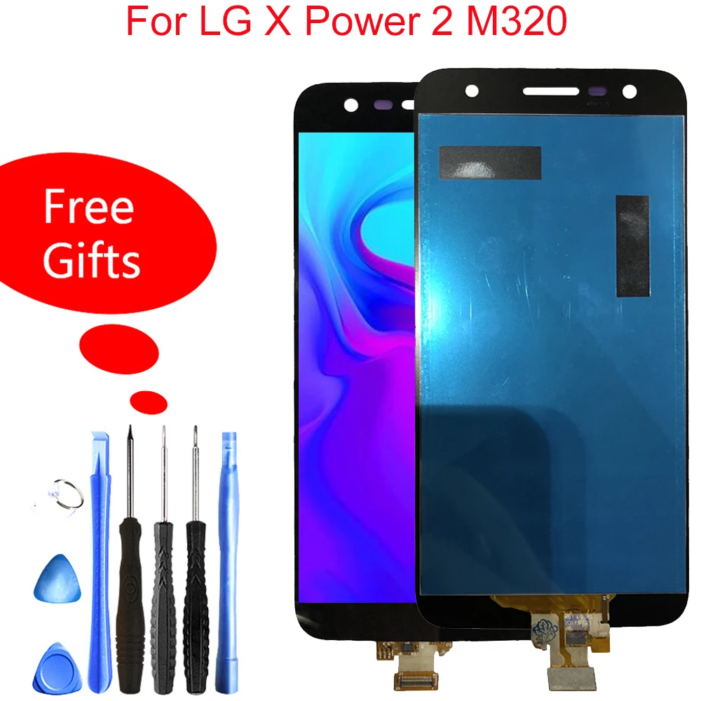 

Quality Lcd For LG X Power 2 M320 M320G M320F M320N SP320 X500 LCD DIsplay Touch Screen Digitizer Assembly