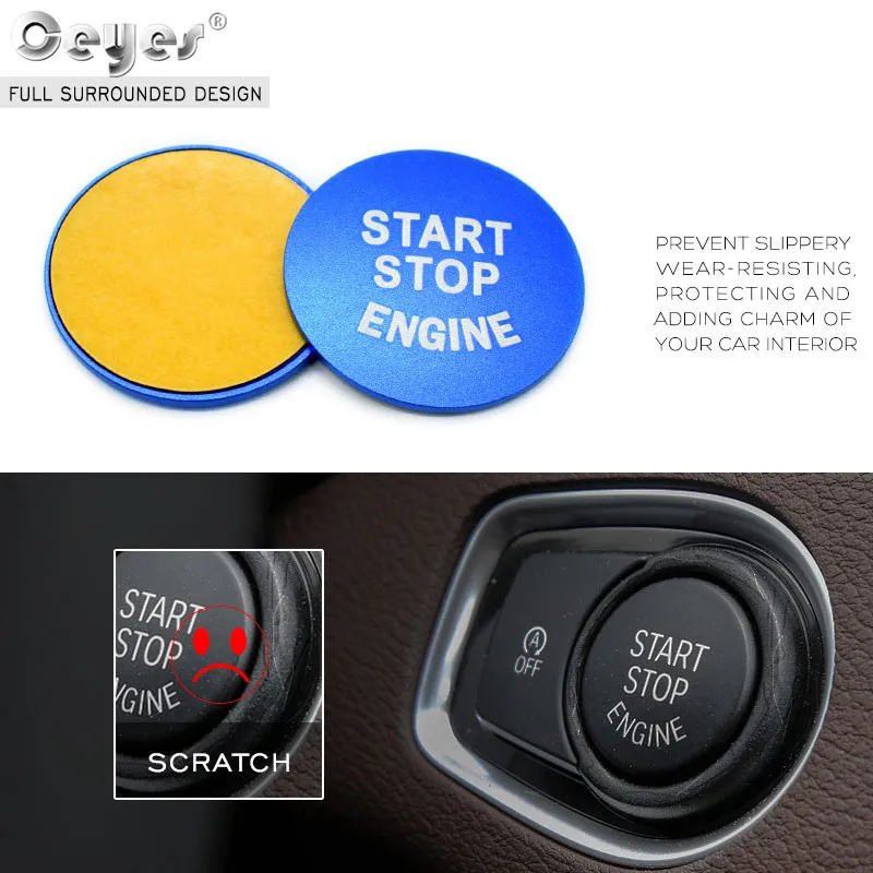 Start Engine Button Ring for BMW (5)