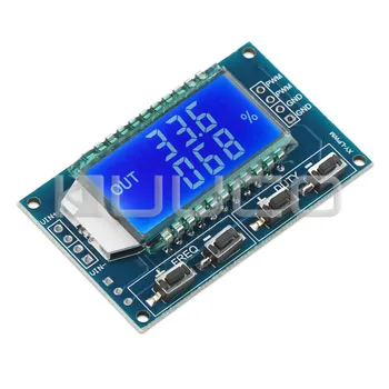 

PWM Module DC 3.3V~30V Signal Generator PWM Pulse Frequency Duty Cycle Adjustable Module LCD Display 1Hz-150Khz PWM Board