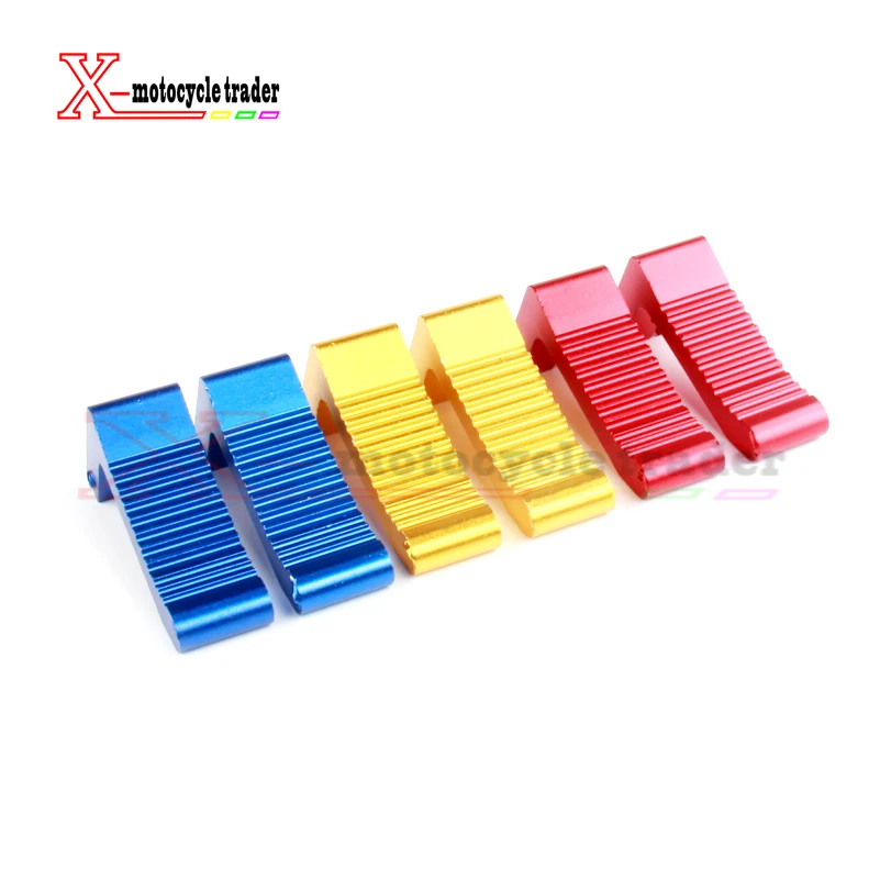 

49cc foot pegs 3 colors CNC Pocket Bike Racing Foot Pegs Foot Rests Minimoto 47cc 49cc Racing Bike