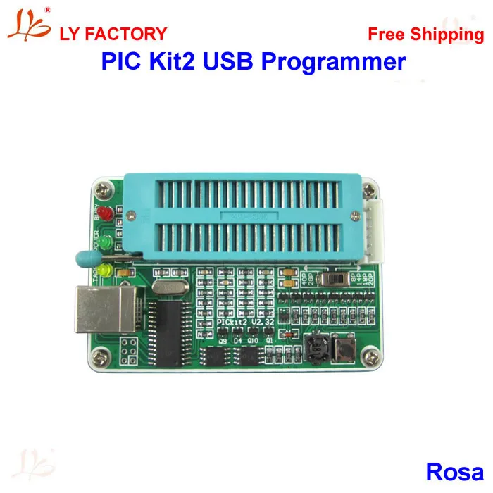 

Pic Kit2 Simulator Emulator MCU USB Programmer and ICSP cable