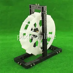 1 комплект J677 DIY Собранный waterwheel модель детей разведки точат watercart игрушка Свободная Европа США Доставка