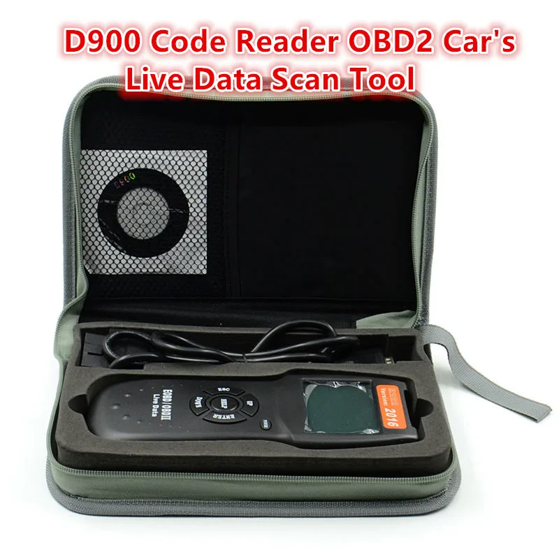 Prix pour OBDII EOBD Universel D900 Lecteur de Code OBD2 Scanner Version 2015 Dernière CAN-BUS Données En Direct DTC OBD Vérifier Moteur Multi-Voitures de marque Prix pour OBDII EOBD Universel D900 Lecteur de Code OBD2 Scanner Version 2015 Dernière CAN-BUS Données En Direct DTC OBD Vérifier Moteur Multi-Voitures de marque
