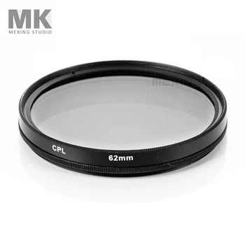 

Meking 62mm CPL Polarizing Lens Filter for Canon Nikon Olympus ect. photo studio accessories