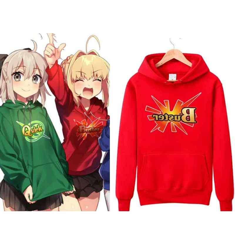 Женское флисовое пальто fate grand order пуловер с капюшоном и звездами 2019 | Мужская