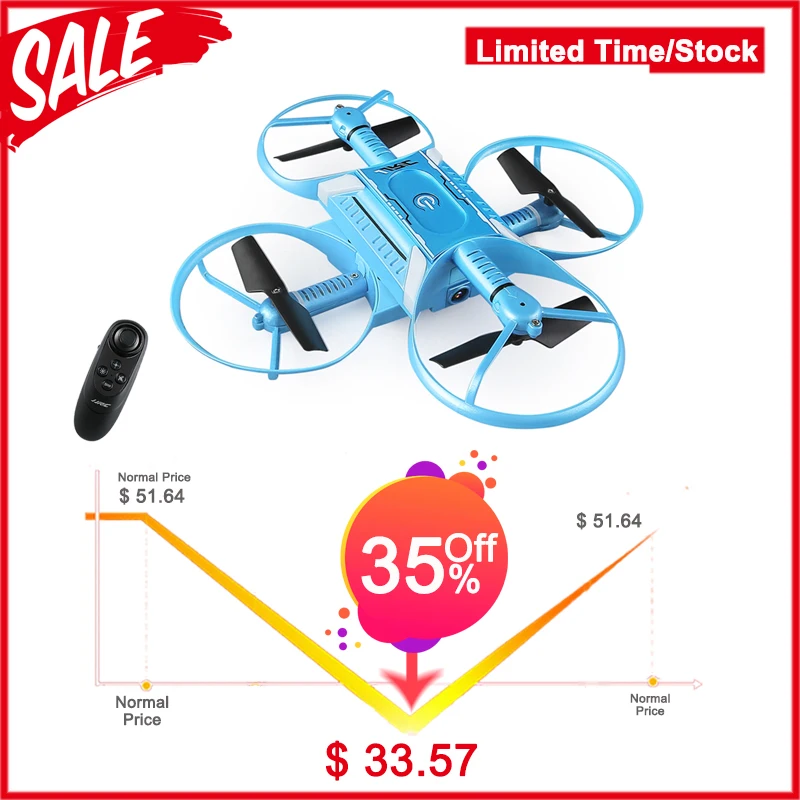 

JJRC H60 Mini Pocket RC Drone Foldable Quadcopter 720P HD Camera WIFI FPV Selfie Drone VC JJRC H37min H37 H36