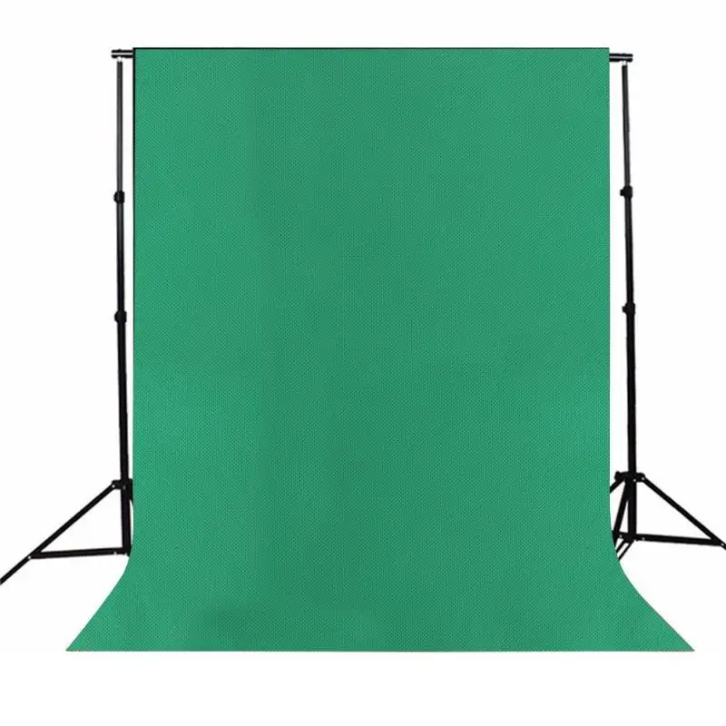 

ALLOYSEED 1.6X1/2/3M Photographic Accessory Green Cotton Photo Backgrounds Studio Photography Screen Chromakey Backdrop Cloth