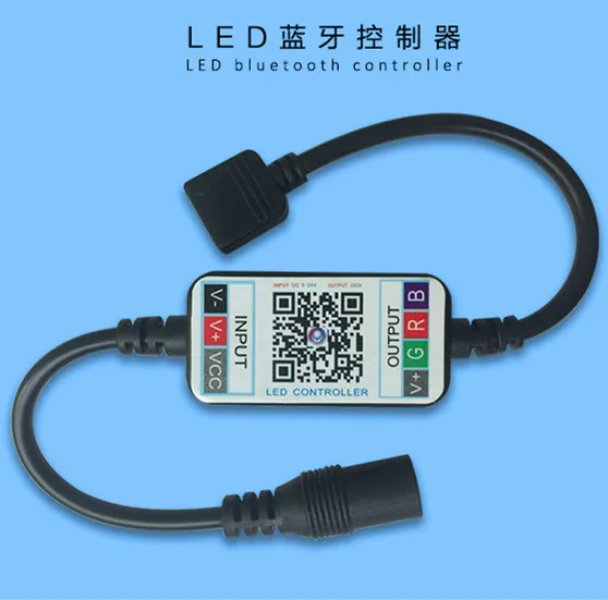 

led bluetooth rgb/rgbw controller;DC5-24V input;3A*4CH output