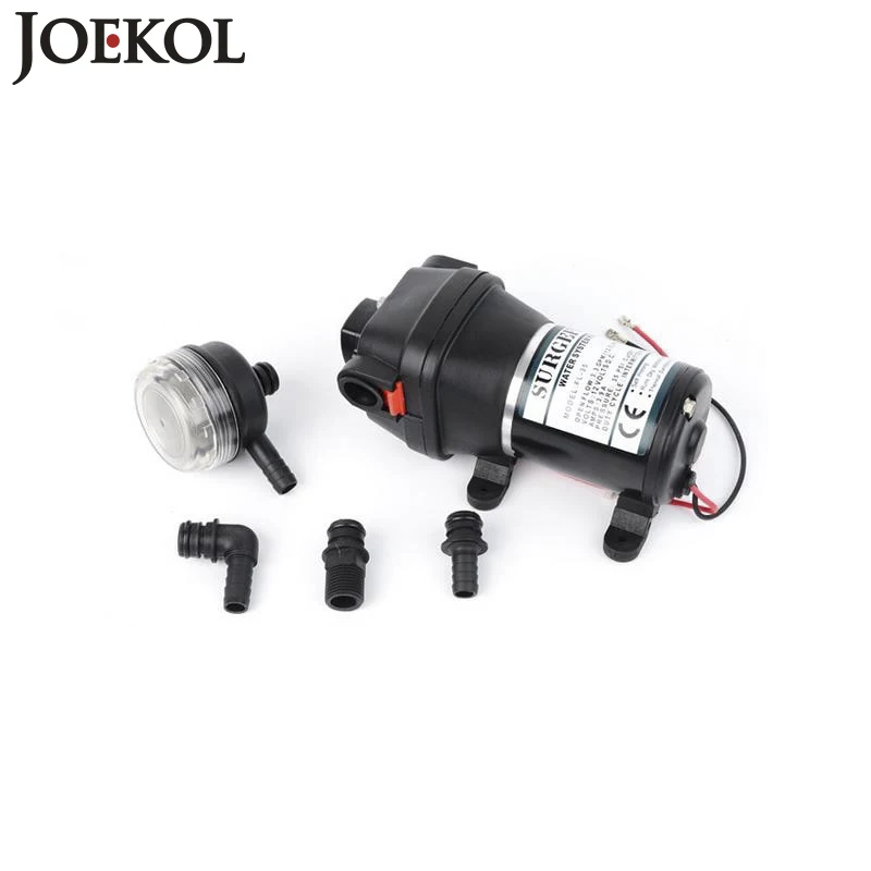 FL 30 12V/24V DC water pump motor self suction Mini diaphragm pump 10m