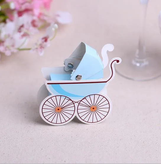 Free-shipping-25-pcs-Blue-Baby-Carriage-Wedding-Candy-Box-Baby-Shower-Birthday-Favors-Gifts-Chocolate