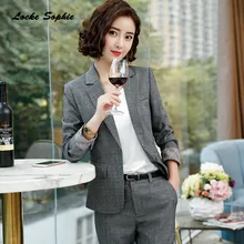 1pcs Women's Plus size Blazers coats 2019 Summer cotton Splicing Long sleeves Small Suits jackets ladies Skinny Blazers Suits