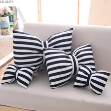 3 размера креативный бант-узел форма плюшевые подушки дети милые путешествия автомобиль задняя подушка диван украшение мягкая Подарочная кукла Моющаяся