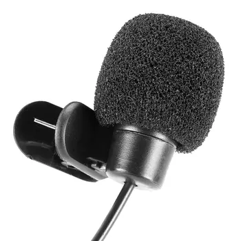 

3.5mm Hands Free Computer Clip on Mini Lapel Microphone