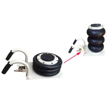 6600lbs тройной воздушный Домкрат 3 тонный Домкрат Пневматический домкрат надувной домкрат 15,7" Тройной мешок