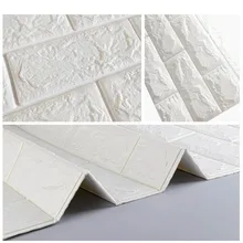 70*77 см DIY 3D кирпичные украшения для дома, настенные наклейки, декор для гостиной, спальни, пенопластовые самоклеящиеся обои, художественные настенные наклейки для дома