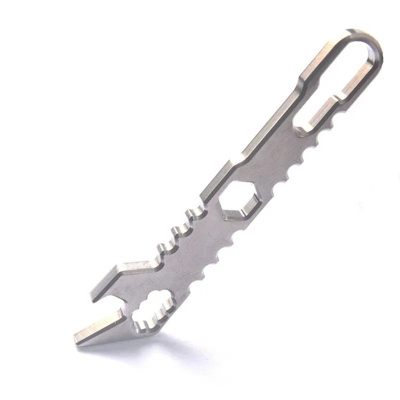DANIU Titanium Alloy EDC Manipulator Pocket Crowbar Screwdriver Wrench