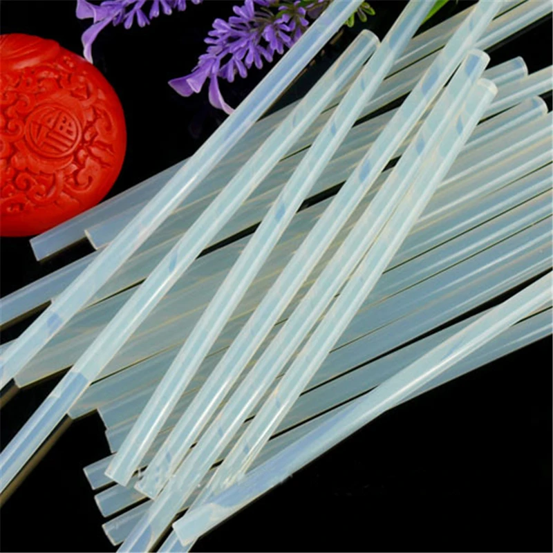 2016 Newest 1pc 7mmx100mm Hot Melt Gun Glue Sticks Plastic Sticks for