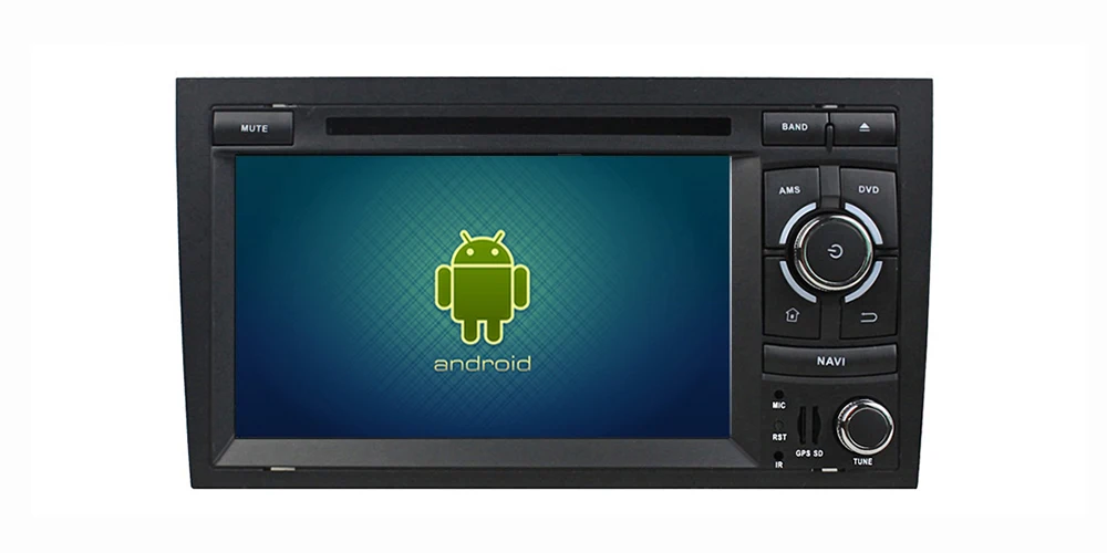 Cheap 2 din Android 8.0 up car dvd radio player For Audi A4 S4 RS4 8E 8H 2002~2008 MMI GPS navigation multimedia system WIFI BT AUX 12