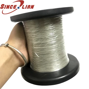 

50 Meters Signal Tefl Wire Cable 0.6mm Signal Line DIY Earphone Wire Speaker Audio Cable Temperature-resistant Electronic Wire
