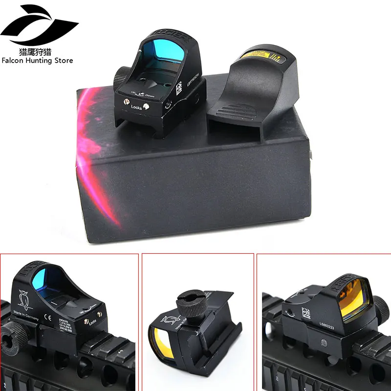 

Hunting Auto Brightness Laser Sight Scope Docter 3 Sight Mini Red dot sight Reflex Holographic Dot Sight For Airsoft