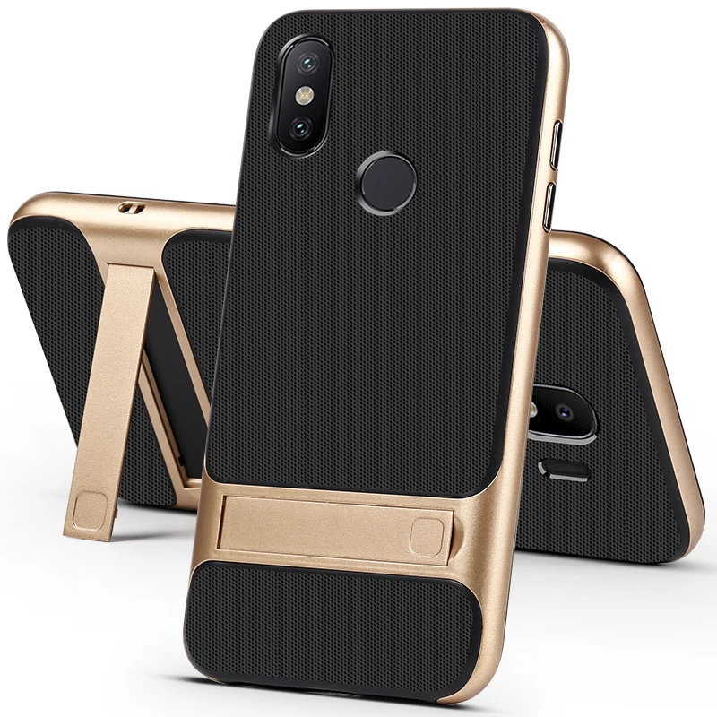 

YonLinTan coque,cover,case For Xiaomi Xiami Redmi Note 6 = Note6 6Pro Pro Original Silicon on back Phone with holder covers