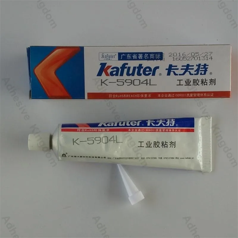 5 шт. Kafuter 100g K-5904L изоляционная силиконовая резина прозрачный Электрический кремниевый светодиодный температура силиконовый герметик