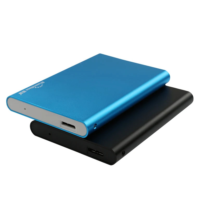 2pcslot 2 5'' hdd 3.0 cases usb ssd sata III usb hdd enclosure high speed 6gbps case aluminum boxes use for 1 tb hard disk  (8)