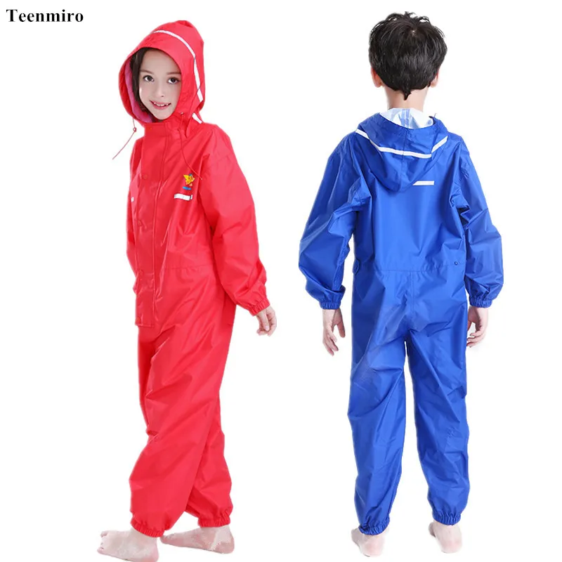 Infant Raincoat For Children Kids Rainwear Overalls Boys Girls