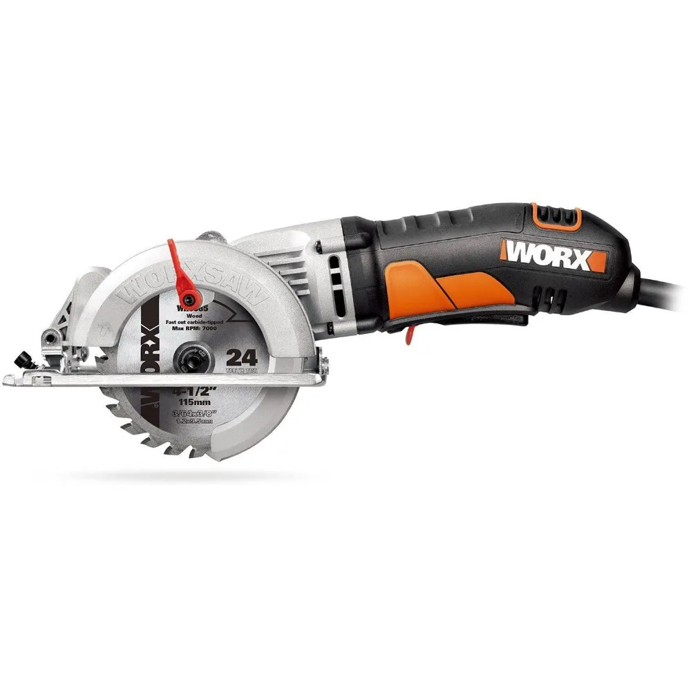 Новое поступление WORX компактный Циркулярная Пила модель WX429L ручка