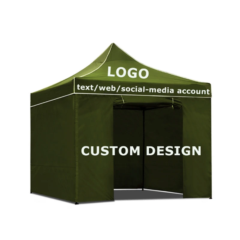 

10*10 ft Custom printed large folding canopy tent for outdoor event