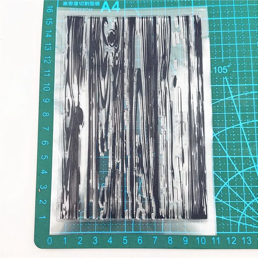 Новые деревянные зерна фон прозрачные штампы/силиконовый валик для запечатывания штамп для DIY Скрапбукинг фото альбом/изготовление карт