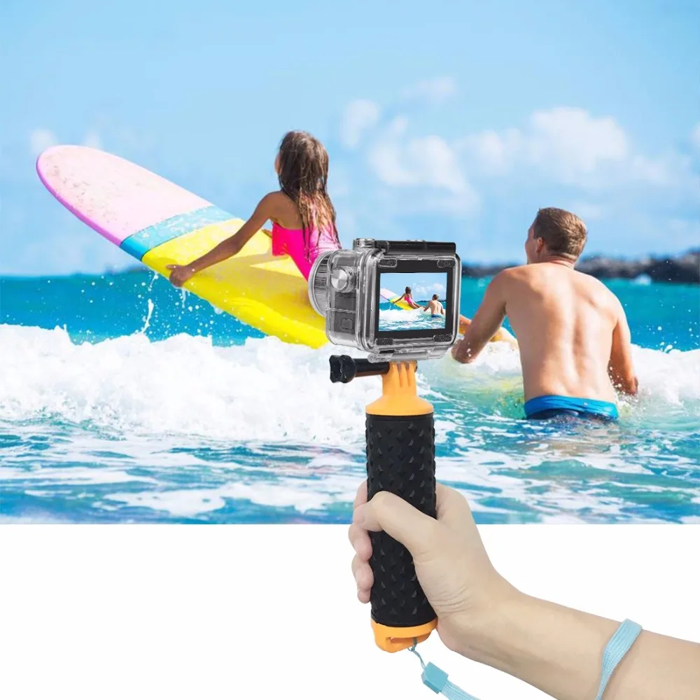 PULUZ 45 м подводный водонепроницаемый корпус Дайвинг чехол для DJI Osmo Acition, с пряжкой базовое крепление и винт