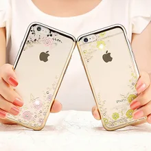 100 шт секретный сад Цветы Чехол для телефона Аксессуары для iPhone 6 7 7 плюс samsung розовый Золотой Алмазный чехол