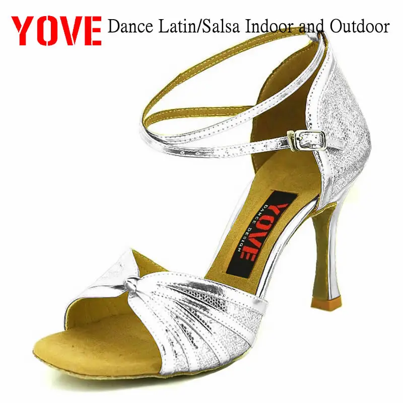 YOVE Style LD-3029 Dance shoes Bachata/Salsa Indoor and Outdoor Women's Dance Shoes