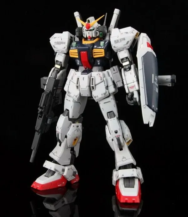 Bandai Gundam Real Grade 1 144 Rg 08 Rx 178 Gundam Mk Ii Aeug Model Kit Kit Fulham Kitting Processkit Picture Aliexpress