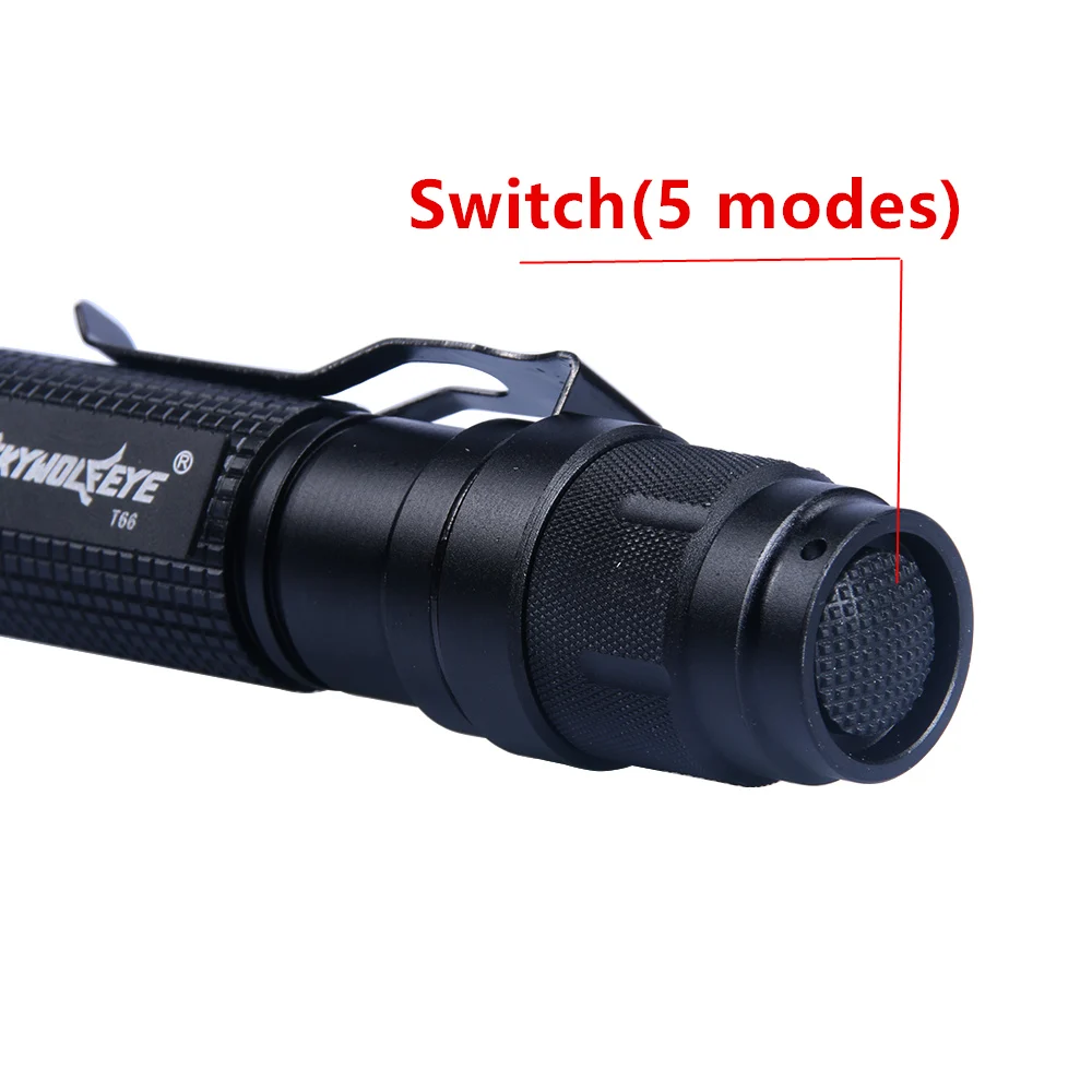 flashlight 18650 zoomable
