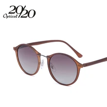 20/20 Brand New Women Sunglasses Men Mirror Polarized Driving Travel Unisex Round Glasses Brand Eyewear Oculos Gafas