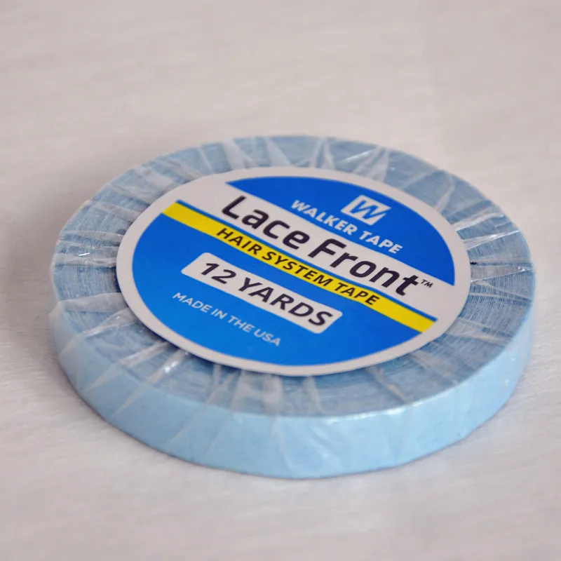 1cm*12Yards Blue Top Tape Hair Extensions Double Sided Adhesives Tape